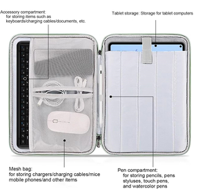 Custodia per Tablet in Pelle PU con Logo Personalizzato, Borsa Impermeabile Morbida per Laptop, Custodia Protettiva per Laptop - Product Image 5