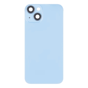Coque arrière en verre pour iPhone 14 Plus, bleue, compatible avec la charge sans fil - Product Image 2