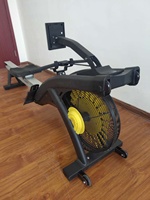 Appareil d'exercice aérobie à résistance à l'air, Rameur à résistance à l'air, Rameur, Équipement de gym