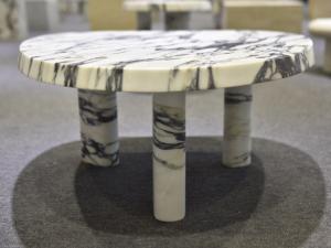 Mesa de Centro de Mármol Calacatta Viola Moderna UnionStone, Forma Irregular, Hecha a Mano, Piedra Natural, Muebles para Sala de Estar - Product Image 2