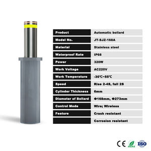 Bolardos de estacionamiento de vehículos de elevación telescópica a <span class=keywords><strong>precio</strong></span> de fabricante Bolardo DE SEGURIDAD automático de barrera de calle - Product Image 2