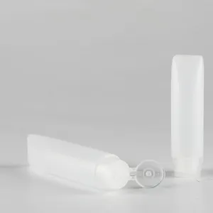 PE Tubo di Plastica per la Crema per Trasparente 30ml/50ml Cosmetici Cura Della Pelle Personale di Imballaggio Crema Per Gli Occhi Su Misura logo 5-25days