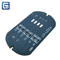 Carte de contrôle LED RGB 12V personnalisable, assemblage PCBA pour système d'éclairage intelligent IoT - FR-4 certifié