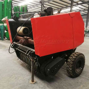Baler Round Hay Baler Small Round <b>Straw</b> Packer Silage Baler Farm Agricultural Machinery - Product Image 1