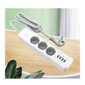 ปลั๊กพ่วง 16A แบบ EU พร้อมสายต่อพ่วงสำหรับใช้ในบ้าน มีช่องเสียบ USB-A และ USB-C ชาร์จได้ 3 ช่อง USB-A และ 1 ช่อง TYPE-C - Product Image 6
