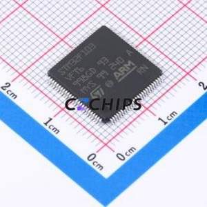 ชิปไอซีไมโครคอนโทรลเลอร์ LQFP-100 STM32F103VFT6TR ใหม่ของแท้ (14x14) (MCU/MPU/SoC) - Product Image 1
