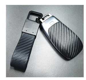 Carbono seco mate para llavero de fibra de carbono Mercedes proceso de carbono seco personalizado con alta dureza y sin miedo al desgaste - Product Image 2