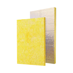 Custom Size Glass Wool <b>Panels</b> Thermal Insulation Fireproof Waterproof Board for <b>Wall</b> Roof Insulation CE Certificate - Product Image 1