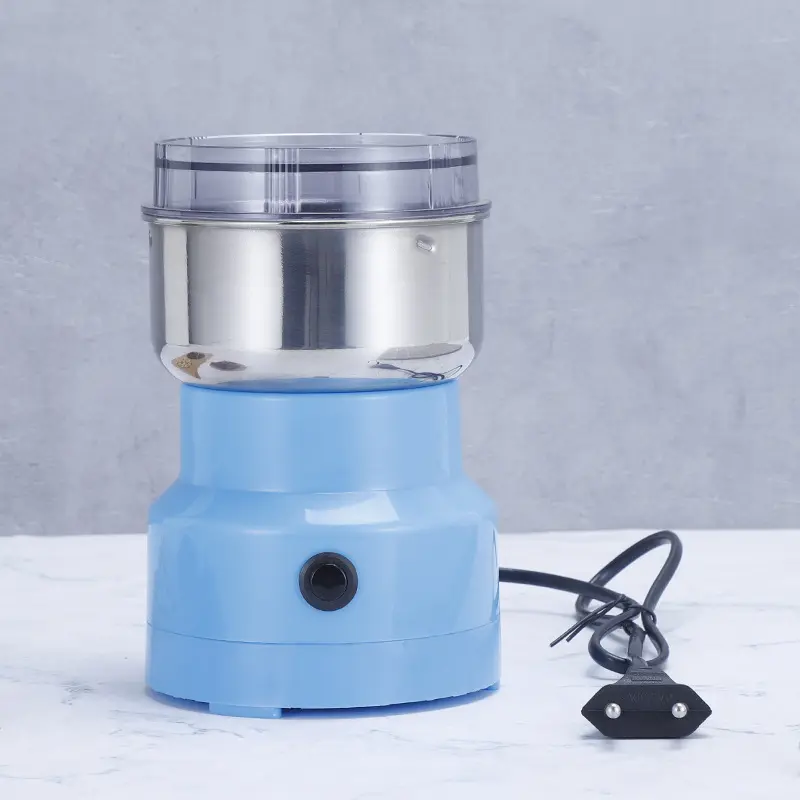 고품질 DIY 밀가루 가루 분쇄기 휴대용 전기 다기능 스마트 기계 커피 콩 분쇄기 연삭