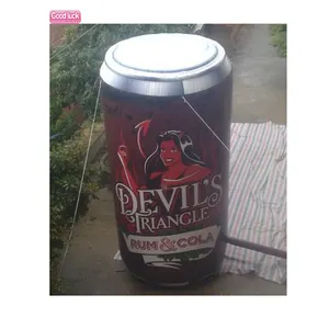 Présentoir de bouteilles de vin gonflable géant Tasse à boisson publicitaire colorée pour boîte de café et de chocolat <span class=keywords><strong>Nutella</strong></span> à vendre - Product Image 1