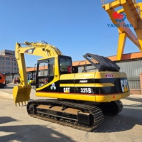 Excavatrice sur chenilles hydraulique CAT 325BL d'occasion, faible nombre d'heures de travail, bon état, pelleuse d'occasion à vendre