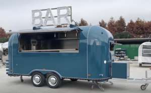 Carrello <span class=keywords><strong>Mobile</strong></span> in Alluminio Specializzato per <span class=keywords><strong>Caffè</strong></span>, Macchina Espresso La Marzocco, Macinacaffè Professionale, Pronto per Latte Art, Rimorchiabile per Alimenti - Product Image 3