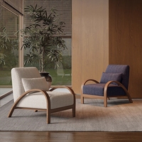 Fauteuil de salon design rétro moderne pour la maison, le bureau et la villa, revêtement en velours, pieds en métal, assise confortable