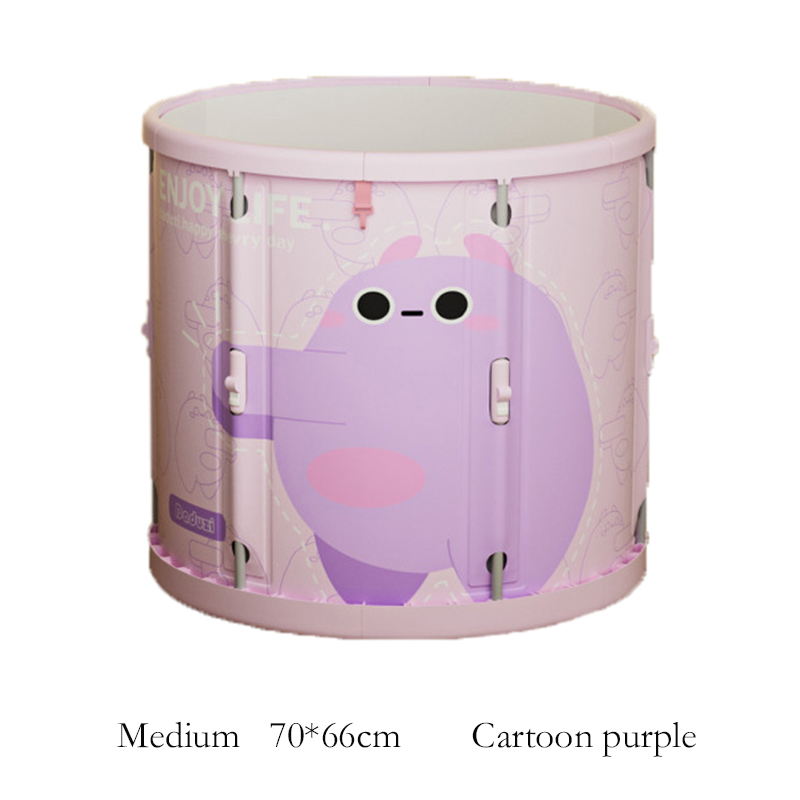 Dessin animé violet 70-66cm