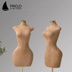 Manekin ukuran besar wanita, Eropa dan Amerika model rak menampilkan manekin badan cokelat - Product Image 6