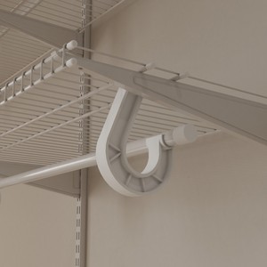 Scaffale per armadio organizzazione di stoccaggio set di fissaggio per armadio scaffale in acciaio - Product Image 5