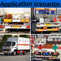 Panneau de signalisation de sécurité anti-blocage en aluminium 7x10 pouces, résistant aux intempéries, sans rouille, imprimé UV, pour portails et parkings