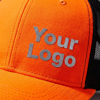Casquette ajustée unisexe vierge Richardson 112 avec logo personnalisé, casquette de camionneur en maille de haute qualité, casquette unie pour homme avec visière et fermeture snapback