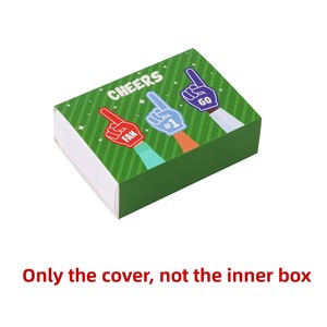 <span class=keywords><strong>Caja</strong></span> <span class=keywords><strong>de</strong></span> Regalo Rectangular con Tapa y Base Coloridas, con Diseño <span class=keywords><strong>de</strong></span> Fútbol, <span class=keywords><strong>para</strong></span> Empaque <span class=keywords><strong>de</strong></span> Accesorios Colgantes, <span class=keywords><strong>para</strong></span> Eventos Deportivos - Product Image 6