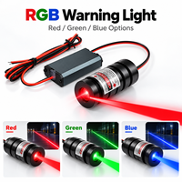 Feux d'avertissement laser rouge, vert et bleu ZhonNa à haute luminosité pour la conduite nocturne, pièces d'instrument d'analyse et de détection de sécurité des véhicules