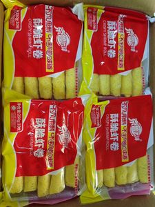 Rollos de Camarones Crujientes Congelados, Deliciosos y de Venta Caliente, para Suministros de Restaurantes, Venta al por Mayor, Halal - Product Image 2
