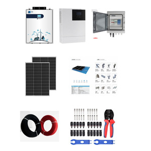 SINOSUN Sistema Solar Doméstico de 10kW Fuera de la Red, Controlador MPPT, Almacenamiento de Iones de Litio, Paneles Solares Monocristalinos, Salida de 110V/220V - Product Image 5
