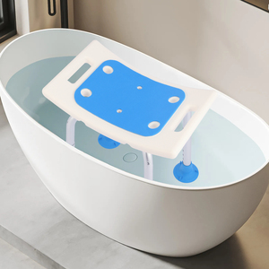 Pengxing bangku mandi, kursi mandi tinggi dapat diatur paduan aluminium cocok untuk orang tua dan cacat - Product Image 6