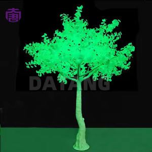 Luz LED Decorativa para Exteriores con Forma de Árbol de Ginkgo, Iluminación Decorativa para Paisajes, Plazas, Centros Comerciales, Resorts y Festivales, en Venta - Product Image 6
