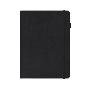 Carnet épais à couverture rigide imprimé personnalisé avec porte-stylo - Product Image 2