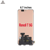 Pantalla Amoled para Oppo Reno 8T Pantalla LCD Pantalla táctil Reemplazo Reno8T 5G CPH2505 Pantalla Digitalizador Asamblea Pantalla