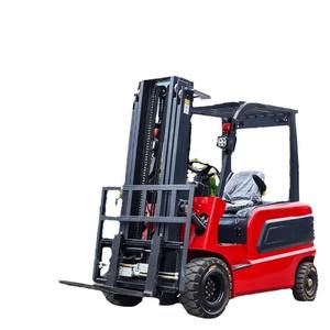 Chariot élévateur hydraulique à quatre roues pour le chargement et le déchargement, capacité de levage de 2/3 de tonne - Product Image 1