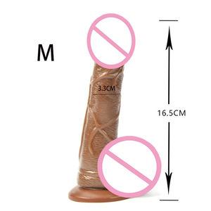 Mainan Seks Dewasa Grosir Laris Manis Dildo Karet Asli Pijat <span class=keywords><strong>Stimulator</strong></span> Klitoris Titik-G untuk Masturbasi Wanita - Product Image 2