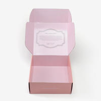 Boîtes d'expédition en carton ondulé personnalisées avec logo imprimé, écologiques et recyclables, pour produits cosmétiques, soins de la peau, chaussettes - Boîte Pr recyclable