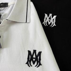 <span class=keywords><strong>Polo</strong></span> da Uomo di Alta Qualità in Puro Cotone con Ricamo del Marchio AMI, Manica Corta, Abbigliamento Maschile, <span class=keywords><strong>T</strong></span>-<span class=keywords><strong>shirt</strong></span> con Colletto - Product Image 5