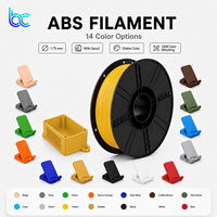 Filamento de Impresión 3D Becreative OEM de Alto Impacto, ABS de 1.75 mm, 1 kg, Resistencia Superior a Caídas, Tolerancia de 250-260, 0.02 mm
