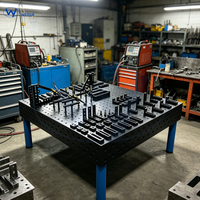 Plateforme de Fabrication par Soudage 3D Directe d'Usine 1000x800x200mm |   Banc de travail en acier avec échelle laser pour la réparation industrielle