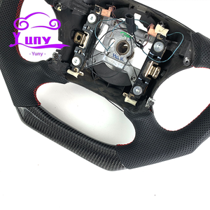 Volante <span class=keywords><strong>de</strong></span> Fibra <span class=keywords><strong>de</strong></span> Carbono Real Personalizado para Mustang 2000-2004, Estilo <span class=keywords><strong>de</strong></span> Carreras para <span class=keywords><strong>Ford</strong></span> Mustang - Product Image 3