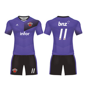 Di alta qualità nuovo modello <span class=keywords><strong>viola</strong></span> da corsa vestiti di sport jersey full set uniforme di <span class=keywords><strong>calcio</strong></span> a buon mercato maglie di <span class=keywords><strong>calcio</strong></span> - Product Image 1