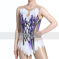 YIZHIJIAN Soldes Flash Justaucorps de Gymnastique Rythmique Tendance de Haute Qualité avec Jolies Jupes