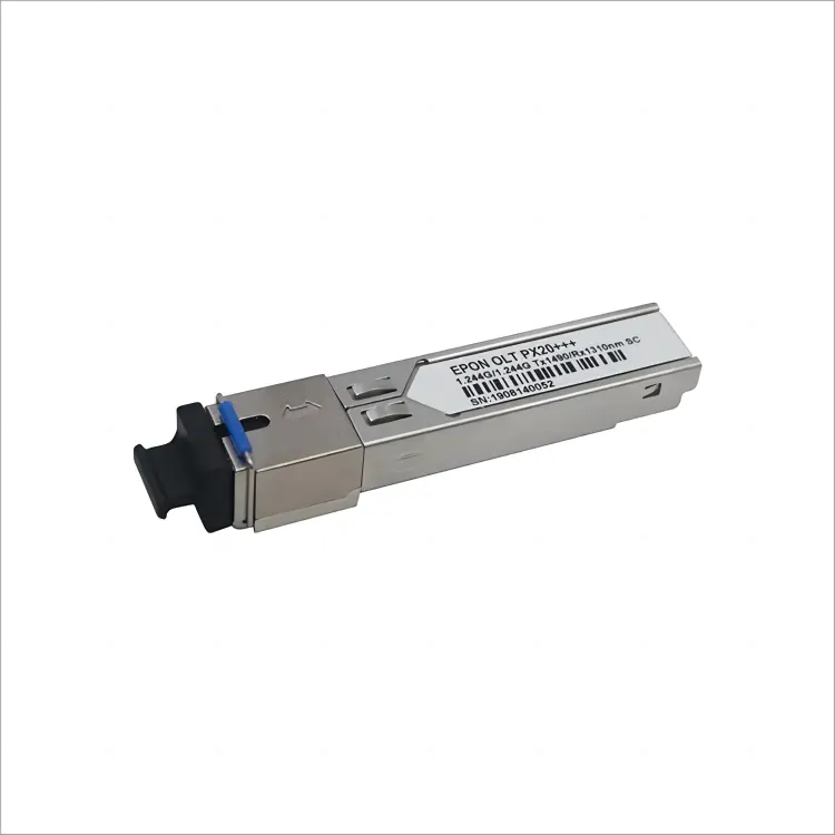 Epon Olt Sfp Pon Module 1.25G Px20 ++ 9db 8db 7db Tx1490nm / Rx1310nm Sfp Transceiver Fth Lc Fiber Optische Apparatuur 20Km