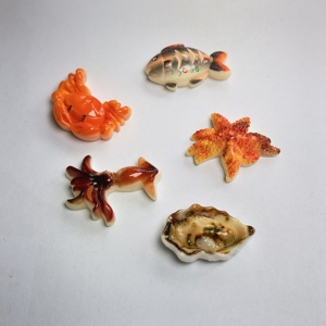 Lot <span class=keywords><strong>de</strong></span> 100 cabochons en résine sur le thème des <span class=keywords><strong>fruits</strong></span> <span class=keywords><strong>de</strong></span> <span class=keywords><strong>mer</strong></span> pour maison <span class=keywords><strong>de</strong></span> poupée, breloques plates pour slime, embellissements pour bijoux DIY, artisanat artistique - Product Image 6