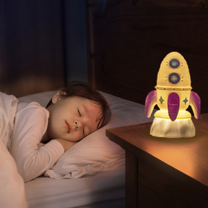 <span class=keywords><strong>Veilleuse</strong></span> LED rechargeable par USB pour astronaute, planète vaisseau spatial, fusée, milieu pour chambre d'enfant, décoration intérieure - Product Image 2