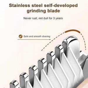 Nouvel appareil d'épilation électrique 2 en 1 pour femme, tondeuse à cheveux à double tête, lame flottante 3D, coupe-secs en dents de scie, étanche IPX6 - Product Image 6