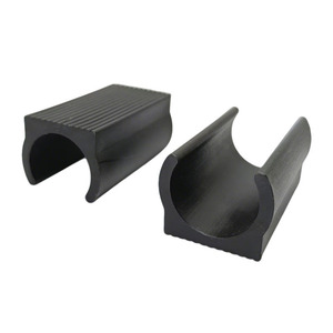 Plastic <b>Leg</b> Protection Pad U-Shaped Black Non-Slip For Office Chair <b>Table</b> Furniture Pads 19-22-25mm - Product Image 4