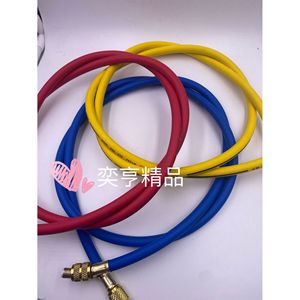 R134a Refrigerant <b>Charging</b> Hose Three Color With Brass Fittings For Automotive Air Conditioning Systems - Product Image 5
