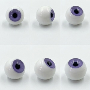 Œil en verre soufflé à la main de Murano, <span class=keywords><strong>pupille</strong></span> personnalisée, taille et couleur de l'iris, œil prothétique, décoration d'Halloween, artisanat artistique, ornement en verre - Product Image 6