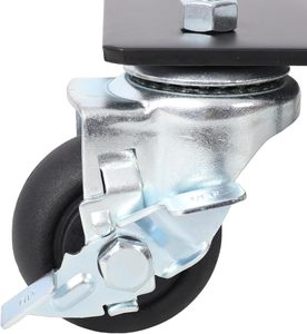 Carro de Transporte para Automóviles de 3000 Libras con Frenos, Juego de 4 Carros de Transporte para Vehículos de Uso Pesado, para Mover Automóviles, Camiones, Remolques, Motocicletas - Product Image 4