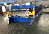 Machine de formage à froid de tôles de toiture double couche, machine de fabrication de tuiles métalliques, machine de formage à froid de tuiles galvanisées double couche