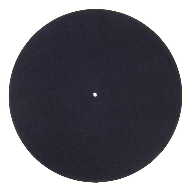 Record Player Felt Mats, 12 Inch Anti-Slip Anti-Static Turntable Slipmat Felt Record Player Protective Mat Pad