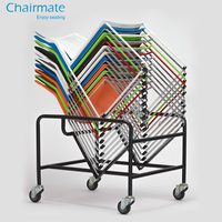 Chaise de conférence pour événement moderne, chaise légère en plastique empilable pour fête, prix de gros